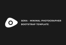 Photo of [Download-S2] Sora - Minimal Photographer Template