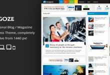 Photo of [Download-S2] Mogoze v1.9 - Responsive Magazine WordPress Theme