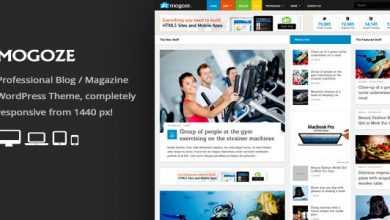 Photo of [Download-S2] Mogoze v1.9 - Responsive Magazine WordPress Theme