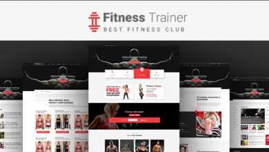 Photo of [Download-S2] FitnessTrainer - Responsive Bootstrap Template