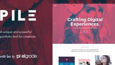 Photo of [Download-S2] PILE v2.1.5 - An Uncoventional WordPress Portfolio Theme