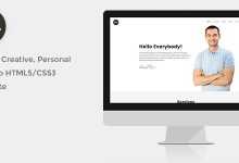 Photo of [Download-S2] Ora - Responsive Resume/ CV/ vCard & Personal Portfolio HTML5 Template