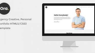 Photo of [Download-S2] Ora - Responsive Resume/ CV/ vCard & Personal Portfolio HTML5 Template