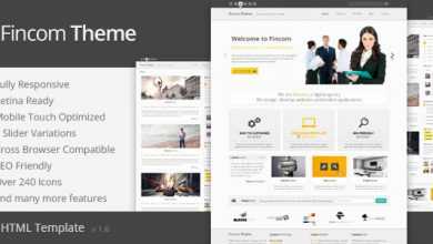 Photo of [Download-S2] Fincom v1.6 - Responsive HTML Template