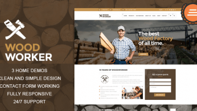 Photo of [Download-S2] WoodWorker - Carpentry HTML Theme