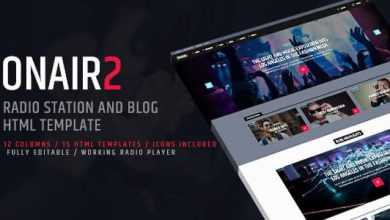 Photo of [Download-S2] ON AIR 2 - Radio Station HTML website template