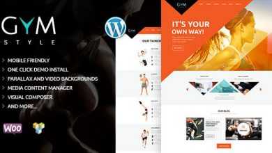 Photo of [Download-S2] GYM - Sport & Fitness Club WordPress Theme