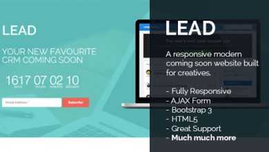 Photo of [Download-S2] Lead - Responsive Countdown Clock Landing Page
