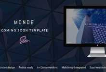 Photo of [Download-S2] Monde - Creative Coming Soon & Maintenance Mode Template