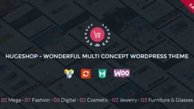 Photo of [Download-S2] HugeShop v1.2 - Wonderful Multi Concept WordPress Theme