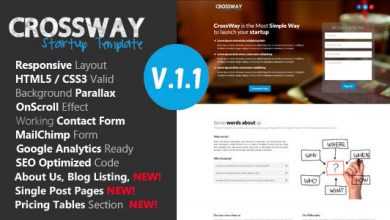Photo of [Download-S2] Crossway - Themeforest Startup Landing Page Template