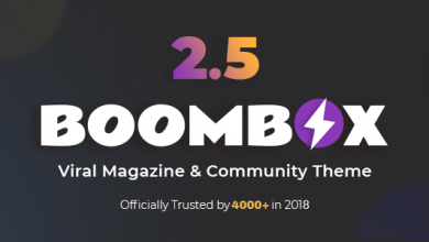 Photo of [Download-S2] BoomBox v2.5.8.1 - Viral Magazine WordPress Theme