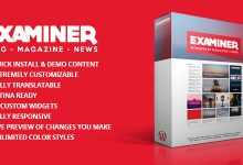 Photo of [Download-S2] Examiner v1.47 - Magazine Theme