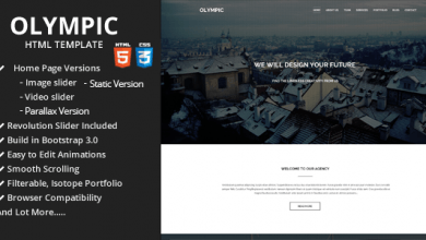 Photo of [Download-S2] Olympic - One Page Parallax Template