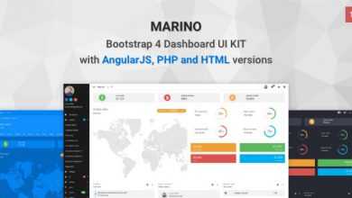 Photo of [Download-S2] Marino - Bootstrap 4 Dashboard UI Kit
