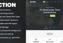 Photo of [Download-S2] Action v1.3.2 - Fitness and Crossfit Theme