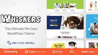 Photo of [Download-S2] Whiskers v1.0 - Pets Store, Vet Clinic, Animal Adoption