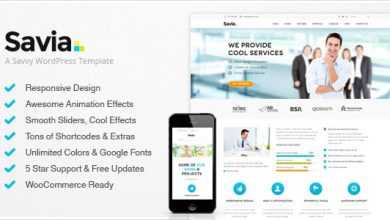 Photo of [Download-S2] Savia - Responsive Multi-Purpose Wordpress Theme