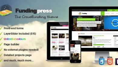 Photo of [Download-S2] Fundingpress v.1.13 - The Crowdfunding Wordpress Theme