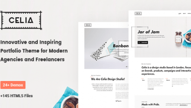 Photo of [Download-S2] Celia - Innovative and Inspiring Portfolio HTML5 Template for Modern Agencies and Freelancers