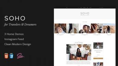 Photo of [Download-S2] Soho | Blog Template For Travelers & Dreamers