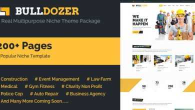 Photo of [Download-S2] Bulldozer - Mega Package Multipurpose Template