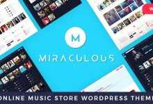 Photo of [Download-S2] Miraculous v1.0.2 - Online Music Store WordPress Theme
