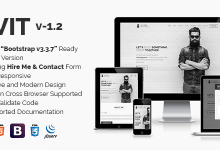 Photo of [Download-S2] CVIT v1.2 - Multipurpose Personal Portfolio / vCard / CV / Resume Template