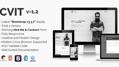 Photo of [Download-S2] CVIT v1.2 - Multipurpose Personal Portfolio / vCard / CV / Resume Template