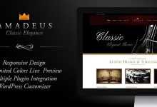 Photo of [Download-S2] AMADEUS v1.3.1 - Classic & Elegant WP Theme