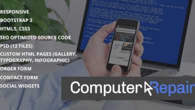 Photo of [Download-S2] Computer, PC, Laptop repair services HTML website template