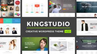 Photo of [Download-S2] Kingstudio v2.1 - Studio WordPress Theme