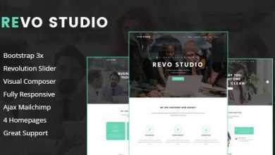 Photo of [Download-S2] Revo Studio v1.0.9 - Multipurpose WordPress Theme