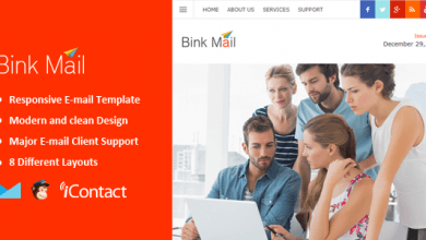 Photo of [Download-S2] Bink Mail- Responsive E-mail Template + Themebuilder Access