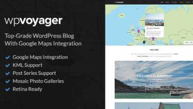Photo of [Download-S2] WPVoyager - Travel Blog WordPress Theme