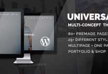 Photo of [Download-S2] Universal v1.2.3 - Smart Multi-Purpose WordPress Theme