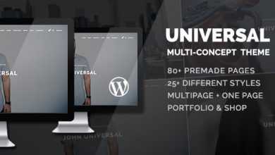 Photo of [Download-S2] Universal v1.2.3 - Smart Multi-Purpose WordPress Theme