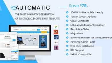 Photo of [Download-S2] Automatic v1.9 - WooCommerce Theme for Electronic