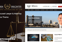 Photo of [Download-S2] HumanRights v1.1.7 - Lawyer and Attorney WordPress Theme