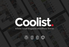 Photo of [Download-S2] Coolist v1.2.2 - Infinite Scroll Magazine WordPress Theme