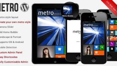 Photo of [Download-S2] Metro Mobile v2.6 - Premium Wordpress Mobile Template