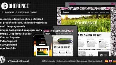 Photo of [Download-S2] Coherence Responsive Business & Portfolio Themeforest WP