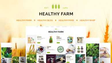 Photo of [Download-S2] Healthy Farm v1.8 - Food & Agriculture WordPress Theme