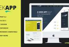 Photo of [Download-S2] GeekApp v1.2 - Creative App Landing Page