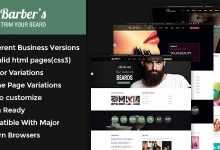 Photo of [Download-S2] Barber v1.2 - Html Template for Barbers and Hair Salon
