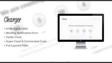 Photo of [Download-S2] ThemeForest - Charger Countdown Template