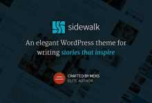 Photo of [Download-S2] Sidewalk v1.1 - Elegant Personal Blog WordPress Theme