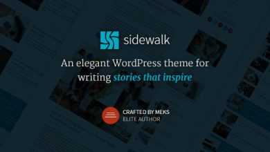 Photo of [Download-S2] Sidewalk v1.1 - Elegant Personal Blog WordPress Theme
