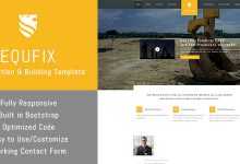 Photo of [Download-S2] Equfix - Building & HTML Template