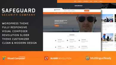 Photo of [Download-S2] Safeguard v1.4.2 - Security Services WordPress theme